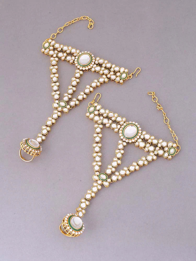 Emerald Hamsika Bridal Jewellery Set