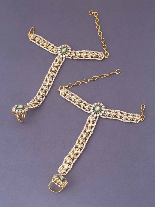 Emerald Janani Bridal Jewellery Set