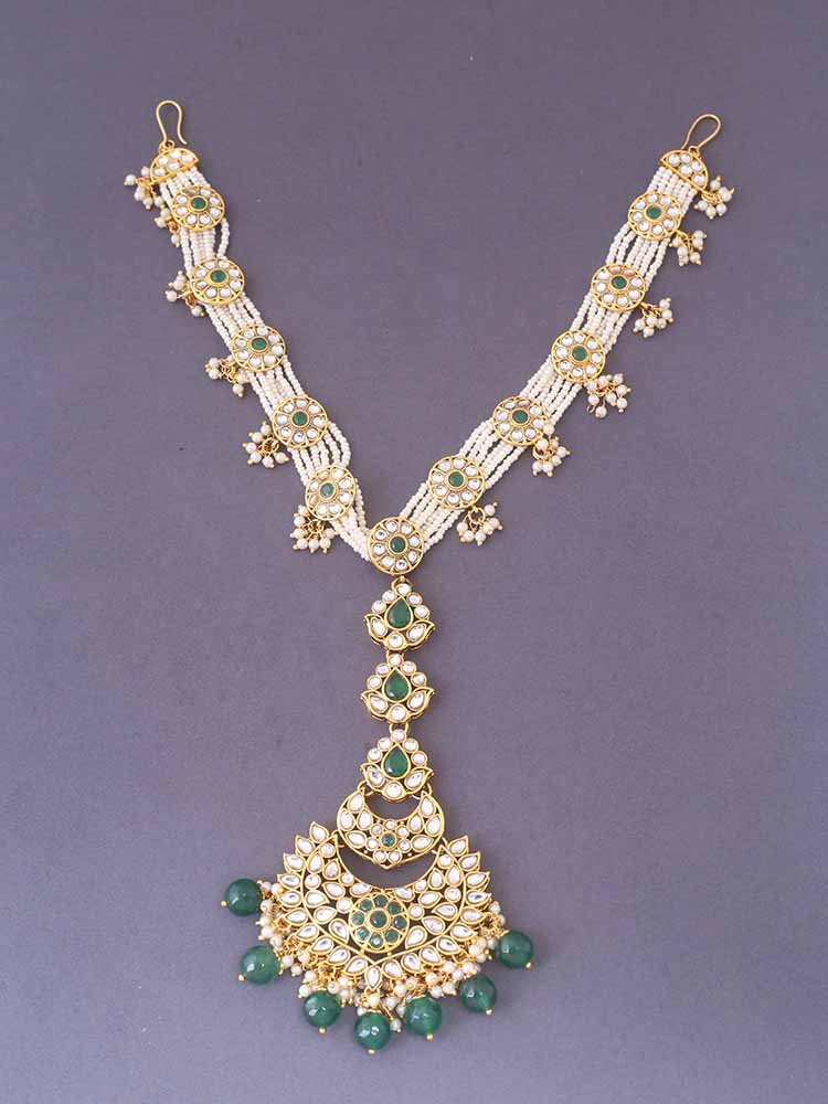 Emerald Niranjana Bridal Jewellery Set
