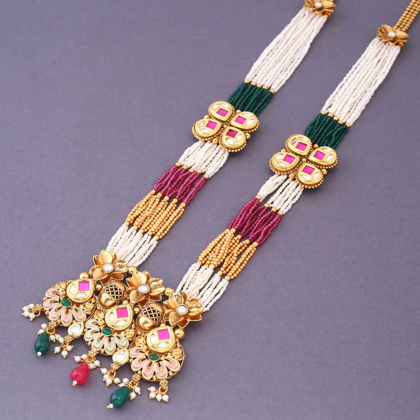 Multicolor Githalya Bridal Jewellery Set